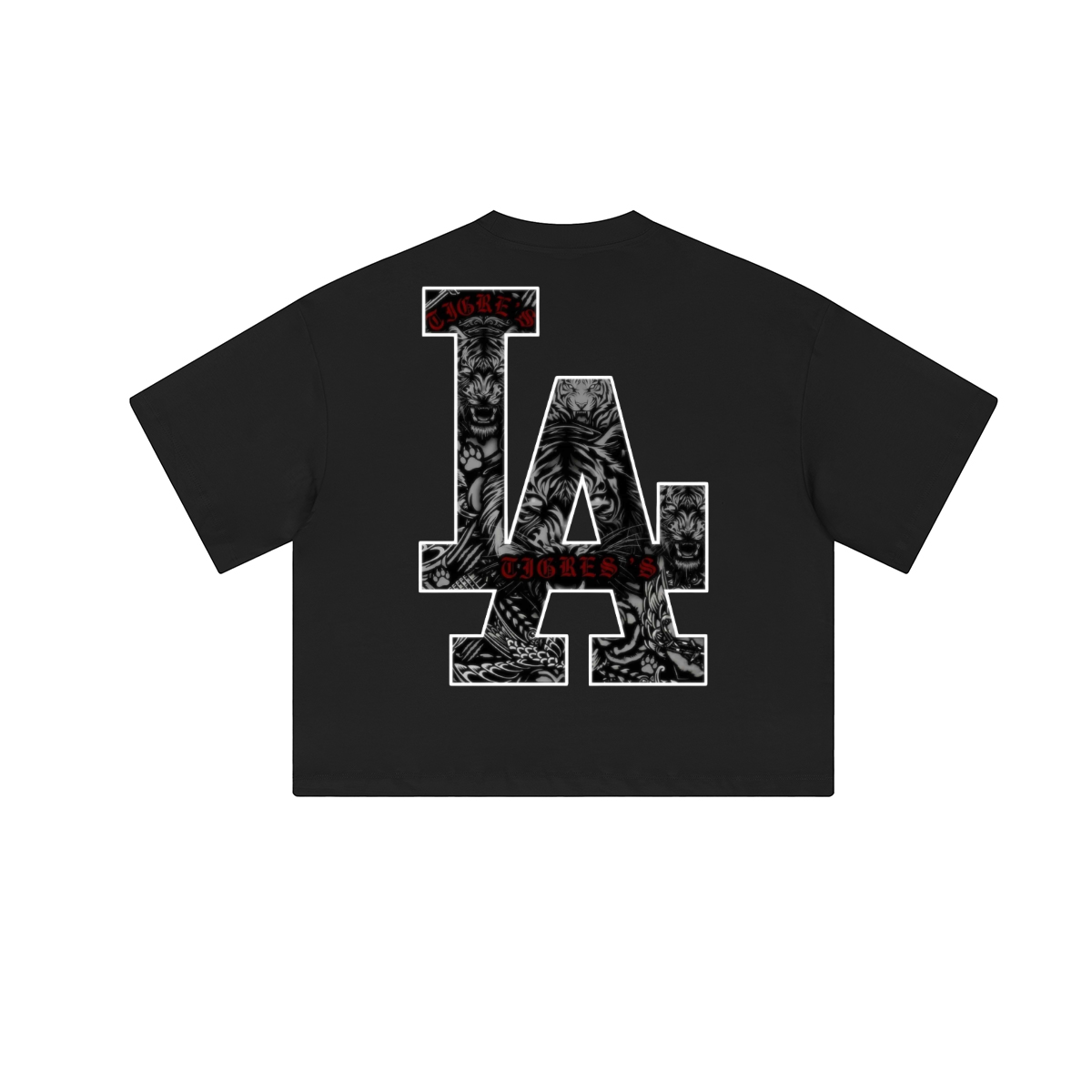 Unisex Heavyweight Cropped Loose T-Shirt (280GSM)