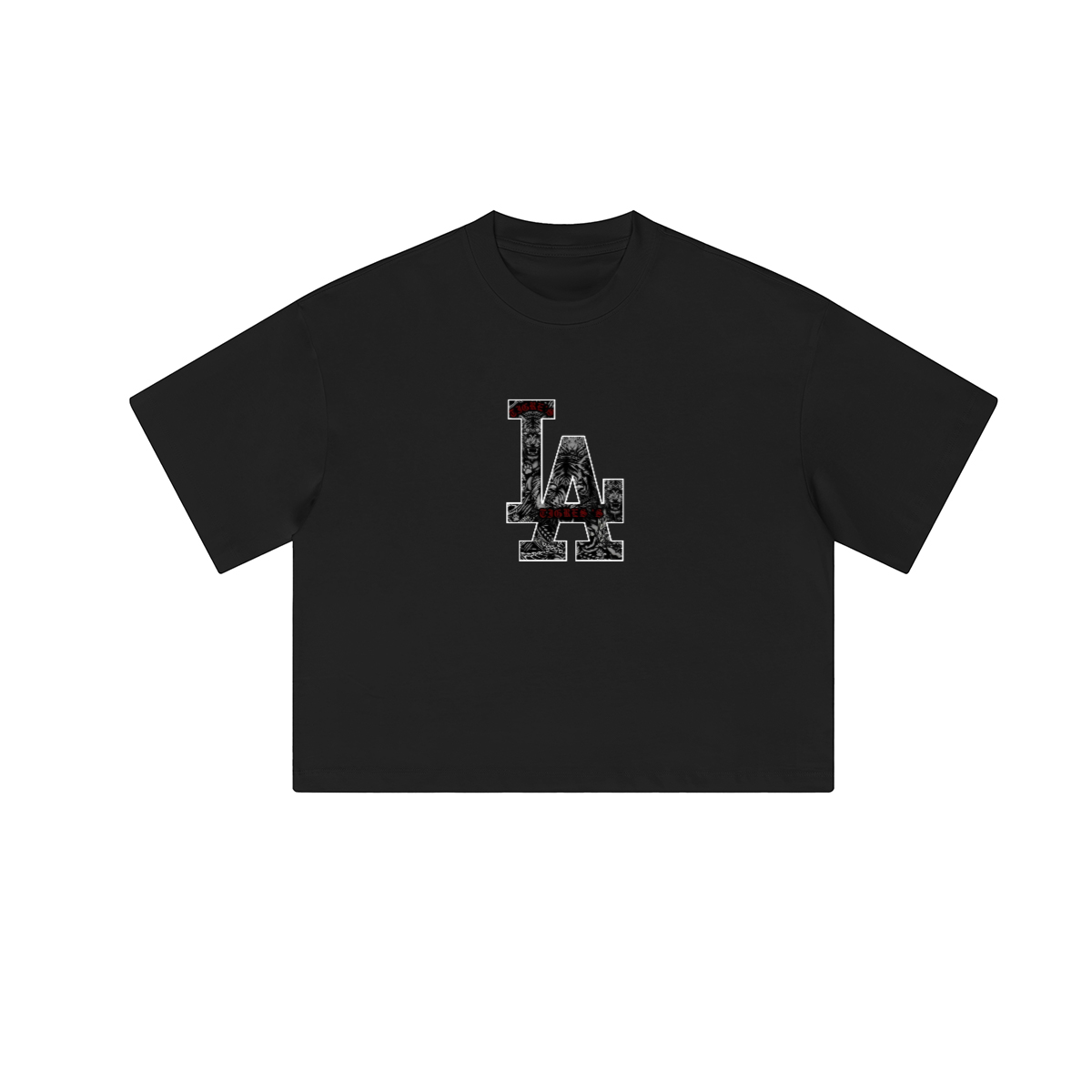 Unisex Heavyweight Cropped Loose T-Shirt (280GSM)