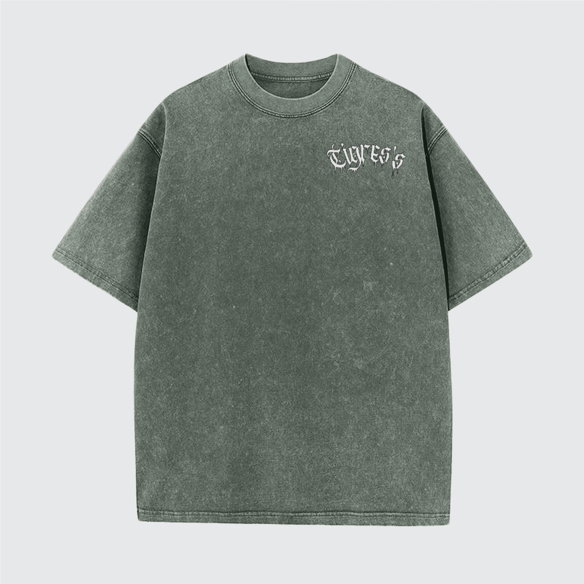 Unisex Vintage Snow Wash Cotton T-Shirt (230GSM)