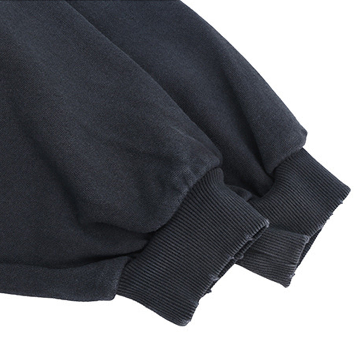 Heavyweight Reverse Pocket Design Distressed Hoodie (440GSM)