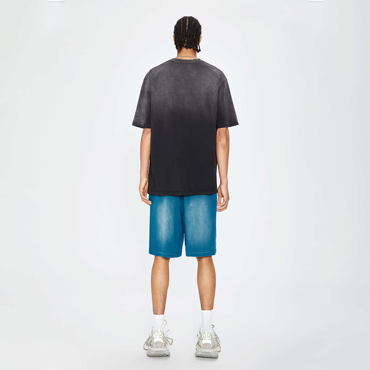 270GSM Unisex Washed Gradient T-Shirt